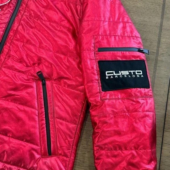 Custo BarcelonaRed Puffer Jacket
